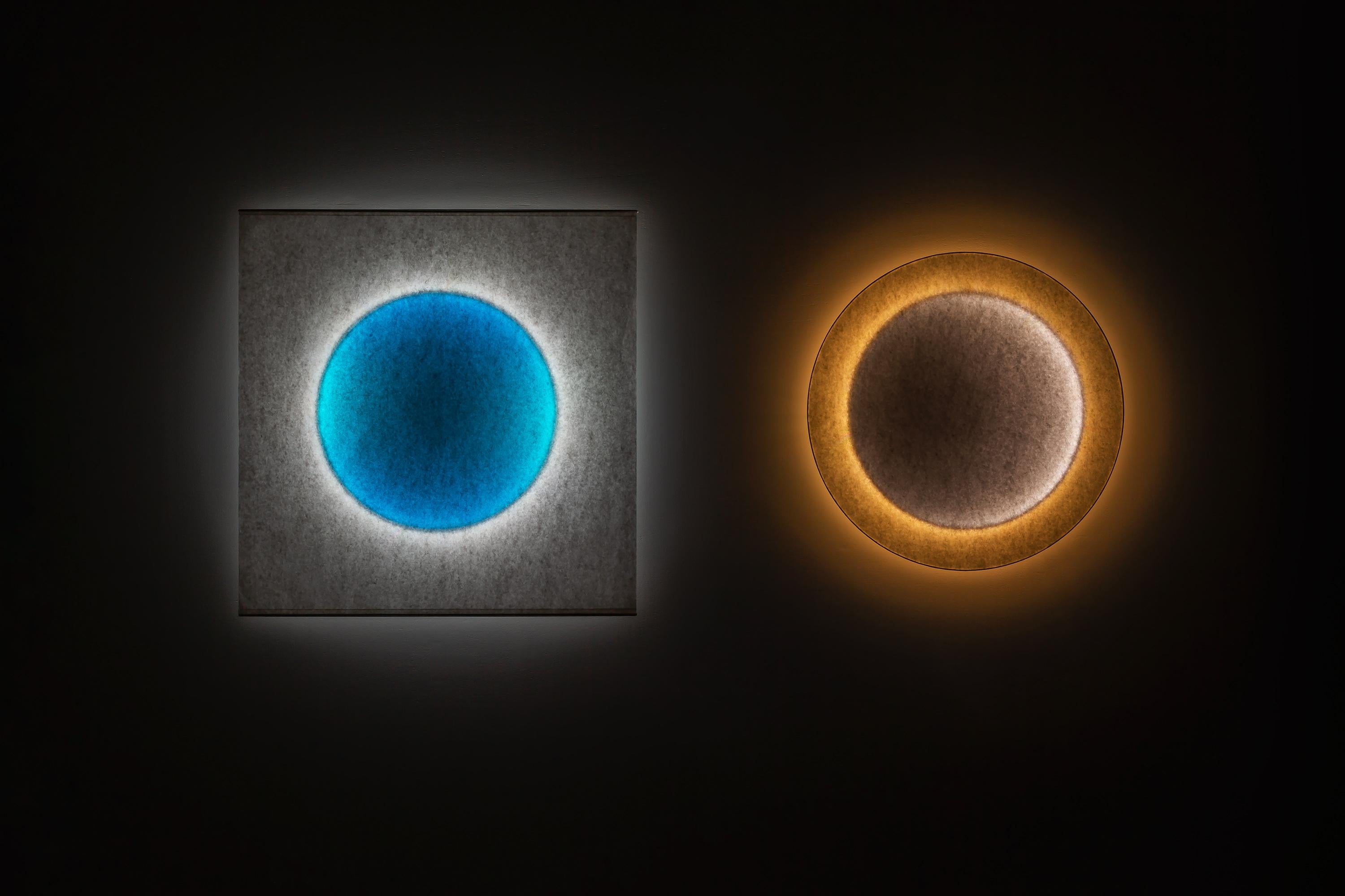 Lámpara de pared Ingo Maurer MoodMoon Square 75×75 cm - 29,5×29,5 pulgadas Siglo XXI y contemporáneo en venta
