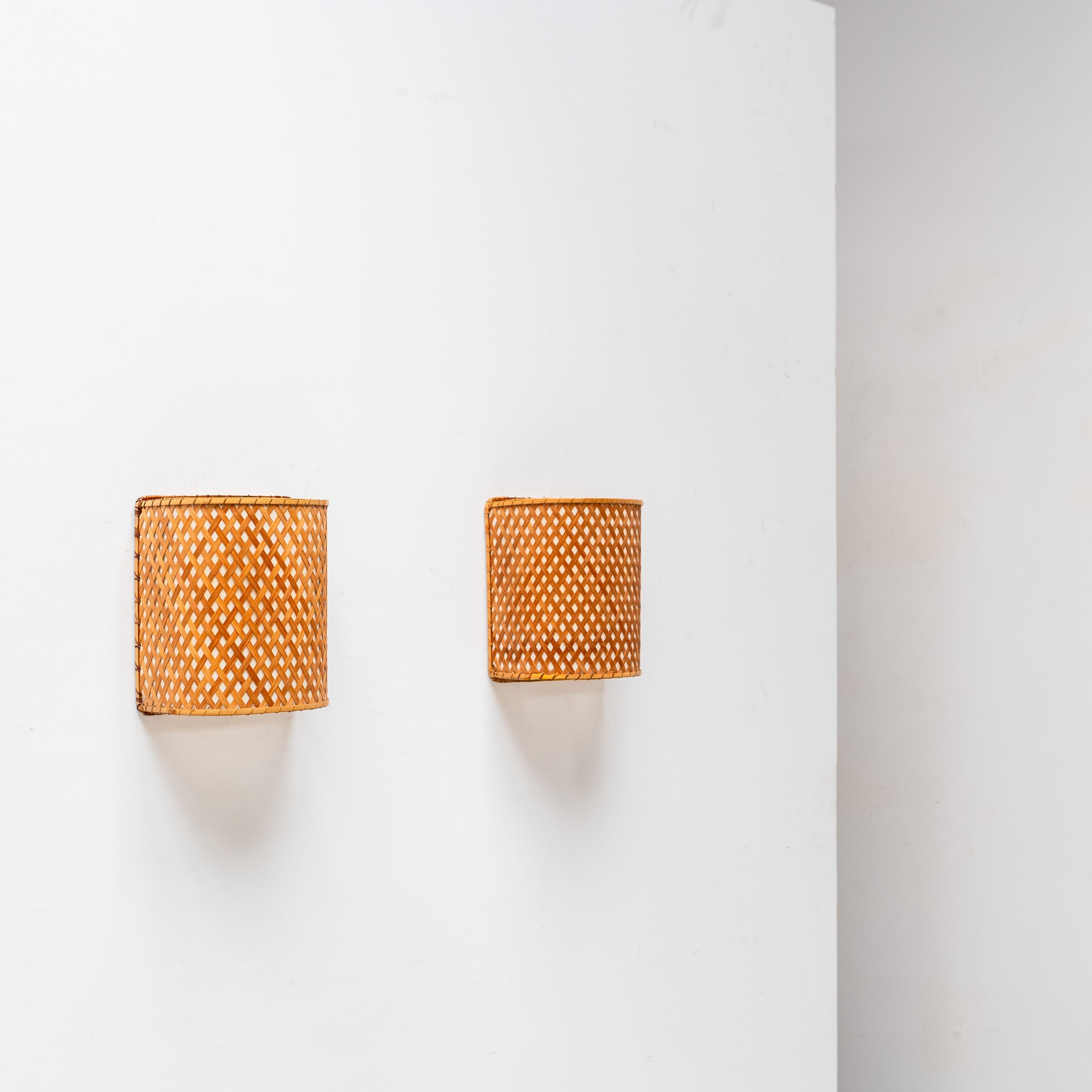 Lámpara de pared, Kondo Shosaku, Yamagiwa, años 60, Japón Japonés en venta