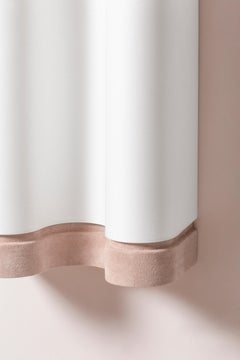 Wall Lamp Leather Francesco Balzano for Giobagnara Ossicle Wall Lamp Double