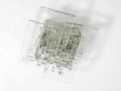 Wall lamp made of Murano glass by Albano Poli for Poliarte, Italy, 1970s