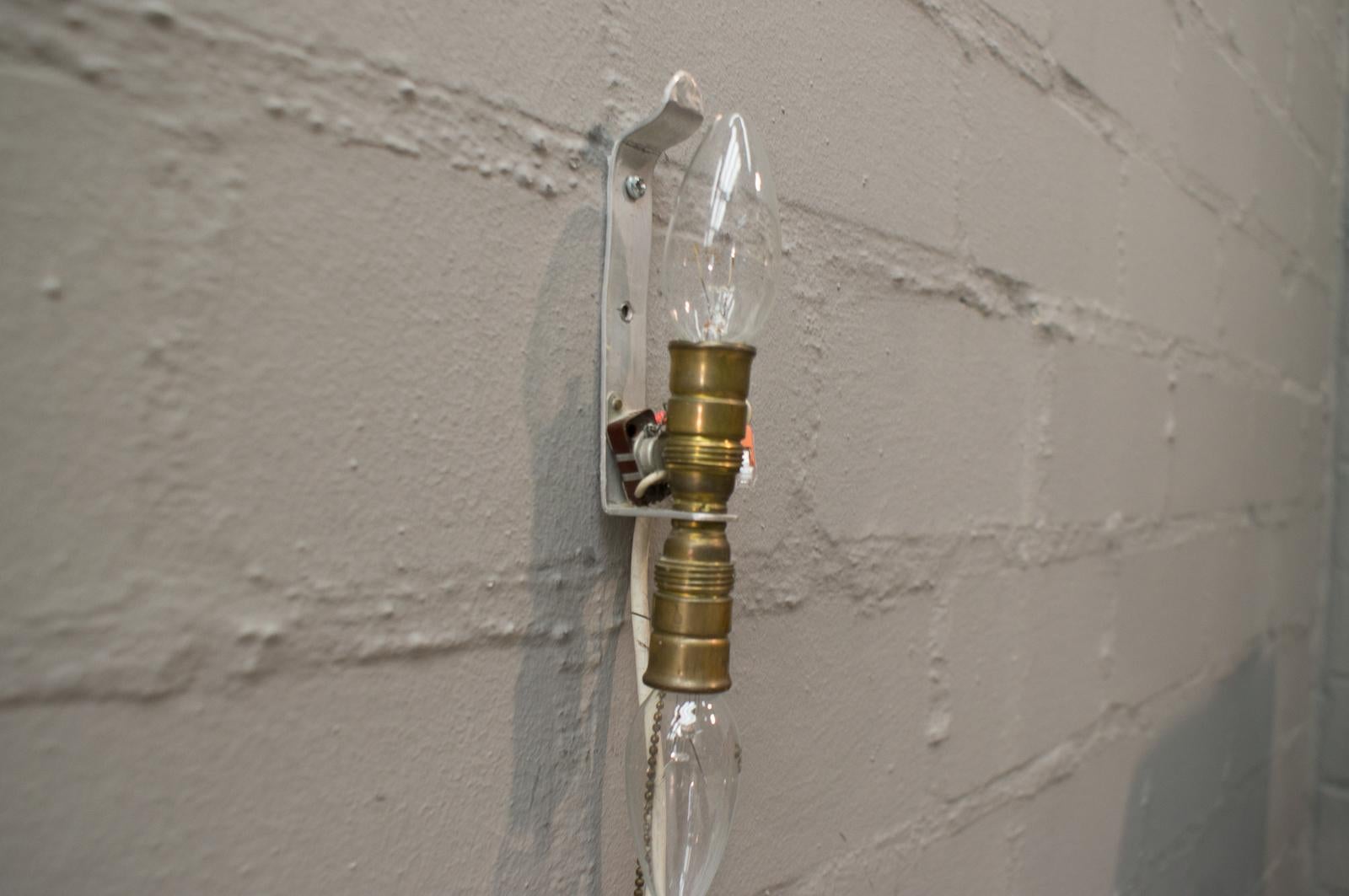 Wall Lamp Made of Plexiglas by Hanns Hoffmann-Lederer for Heinz Hecht, 1950s For Sale 3