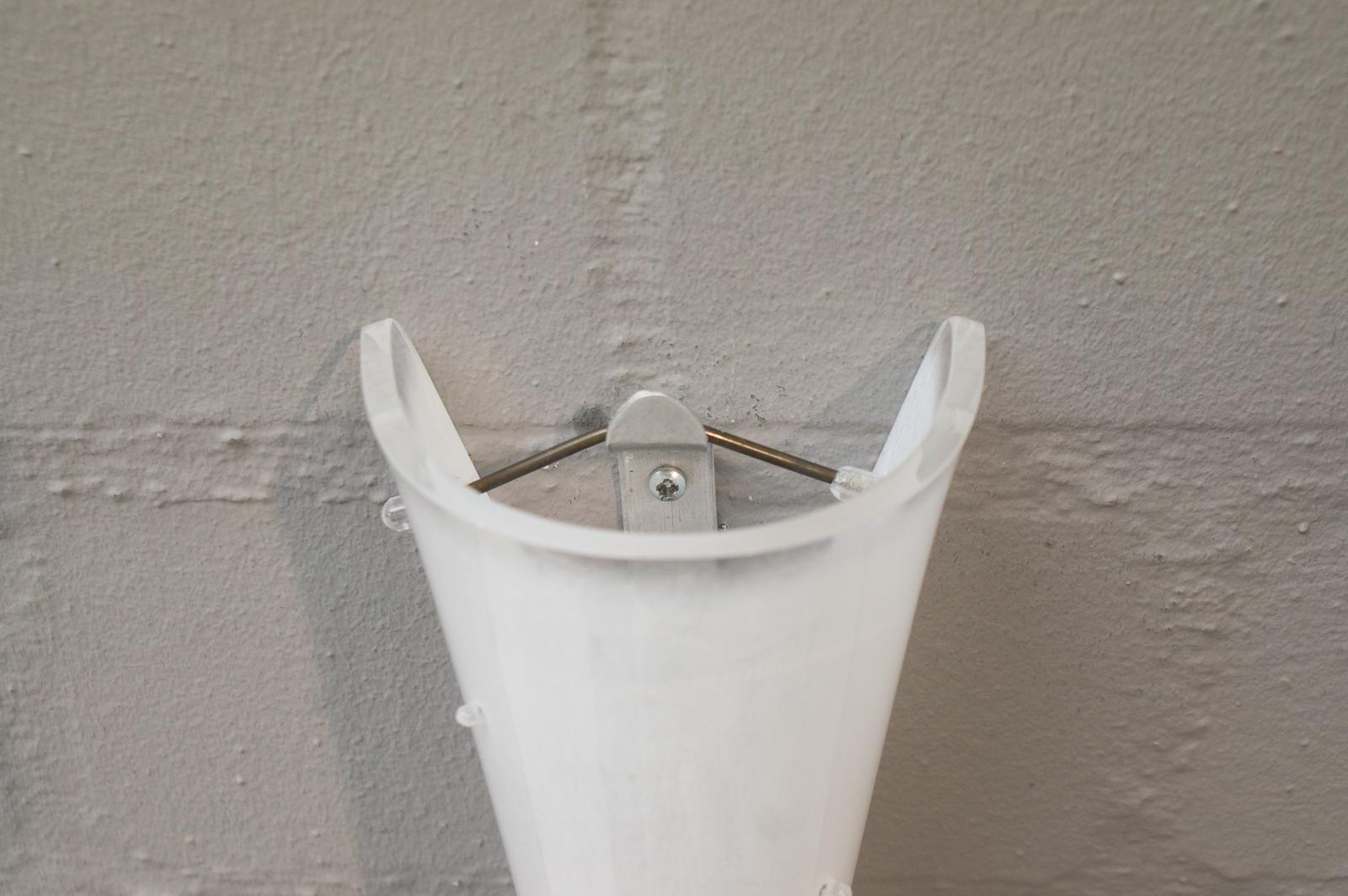 German Wall Lamp Made of Plexiglas by Hanns Hoffmann-Lederer for Heinz Hecht, 1950s For Sale