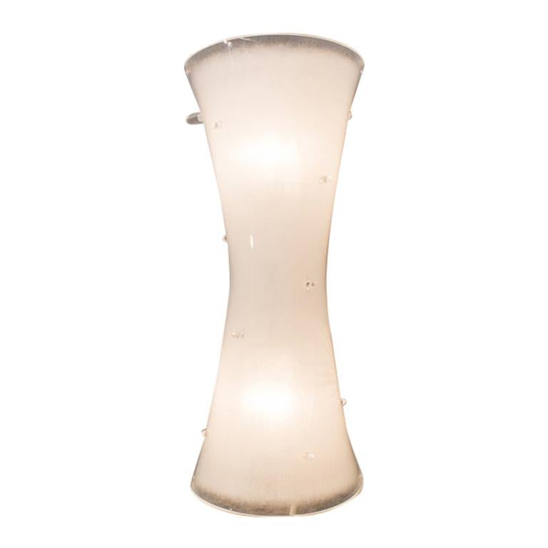 Lampada da parete in plexiglas di Hanns Hoffmann-Lederer per Heinz Hecht, anni '50