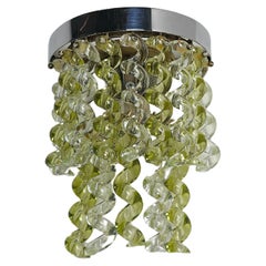 Wandlampe Maestri Muranesi Mitte des Jahrhunderts Italien 1970er Murano Glas