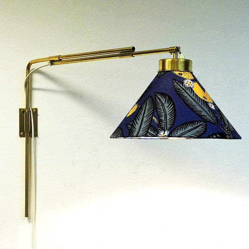 Wall Lamp Model 2582 by Josef Frank for Svenskt Tenn, Sweden, 1950s 2
