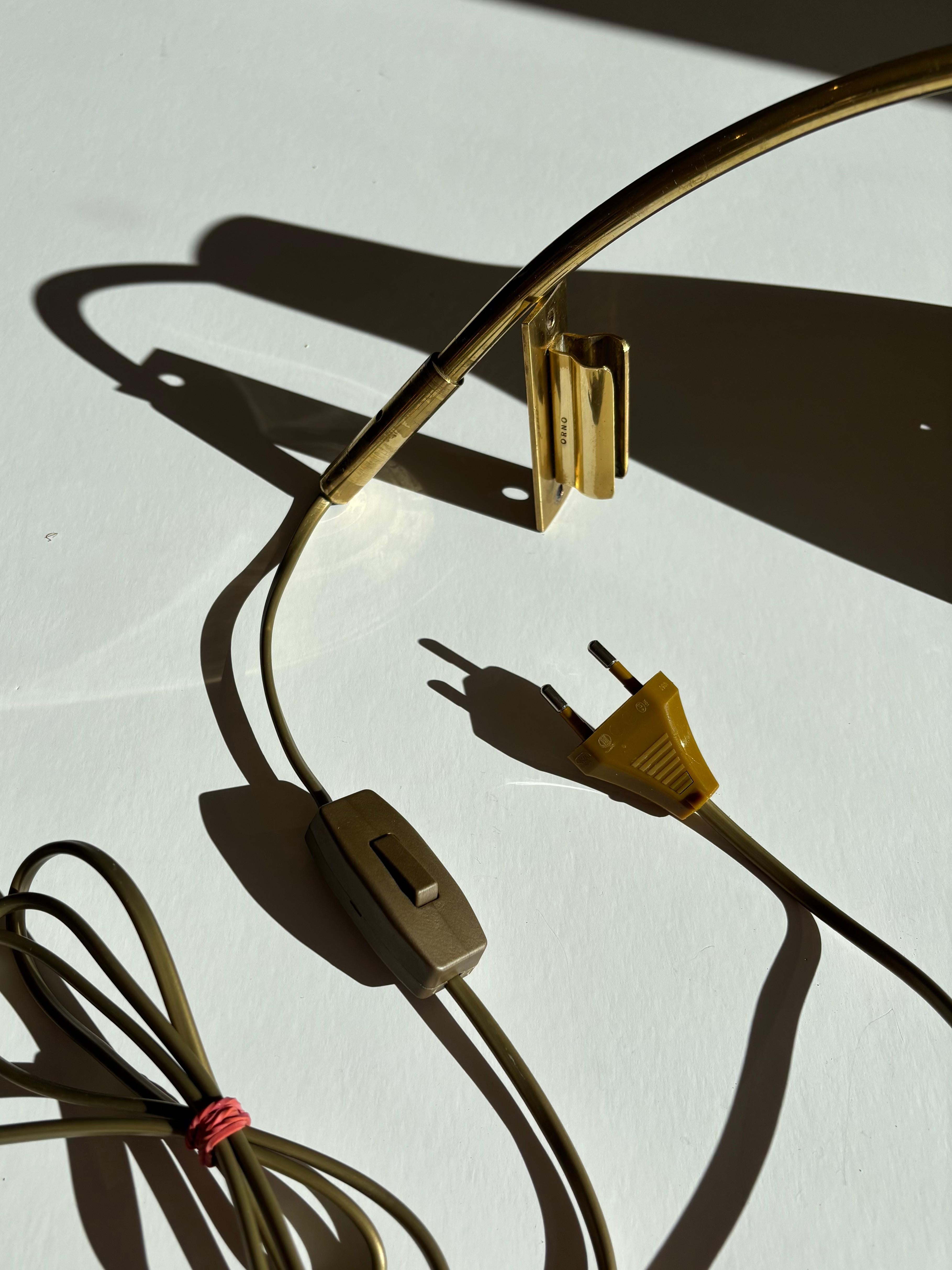 Wall lamp model “50-055” by Lisa Johansson-Pape for Orno OY For Sale 6