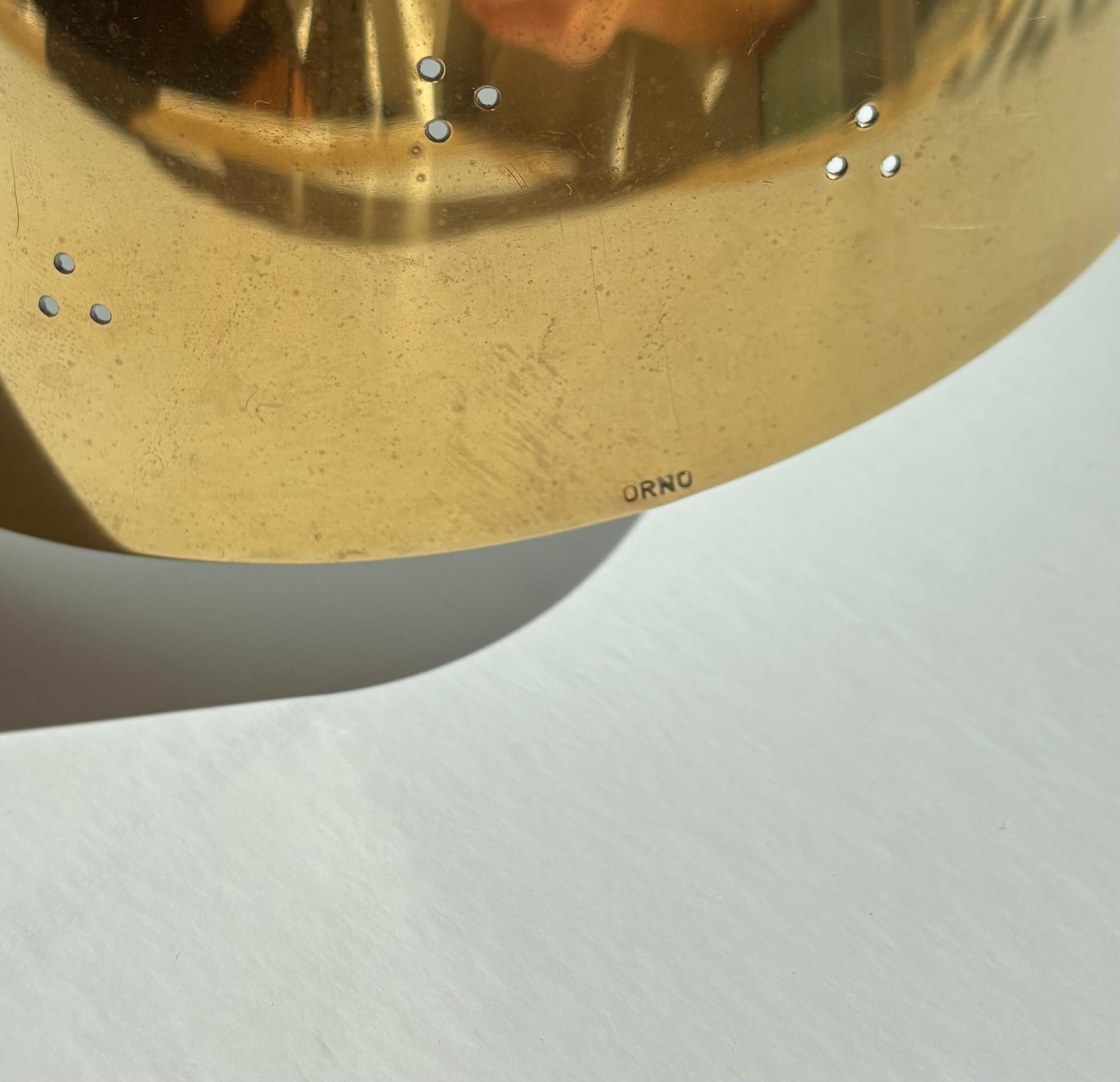 Wall lamp model “50-055” by Lisa Johansson-Pape for Orno OY For Sale 7
