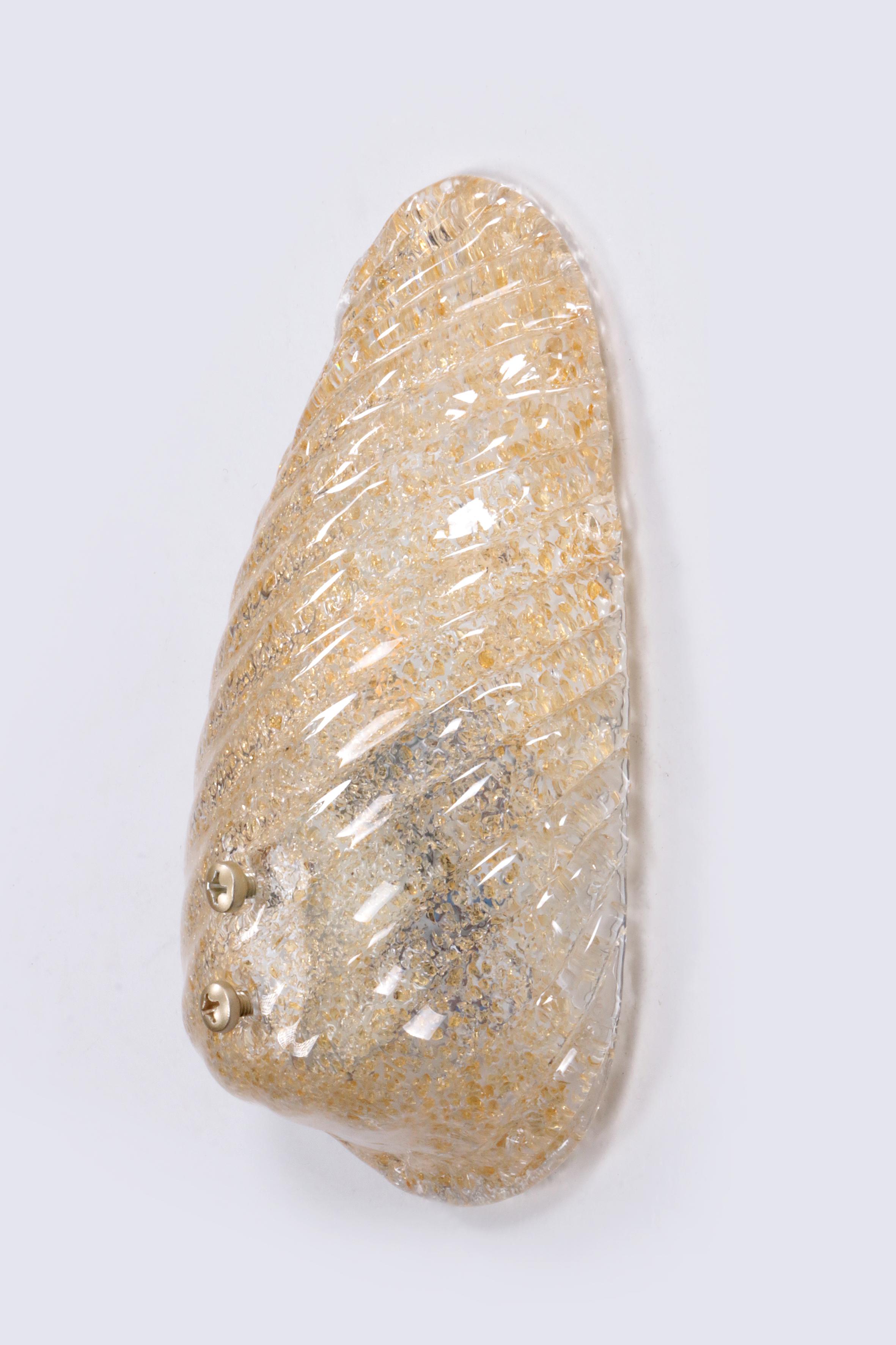 Lámpara de pared Modelo Shell Barovier & Toso, 1960, Italia en venta 3
