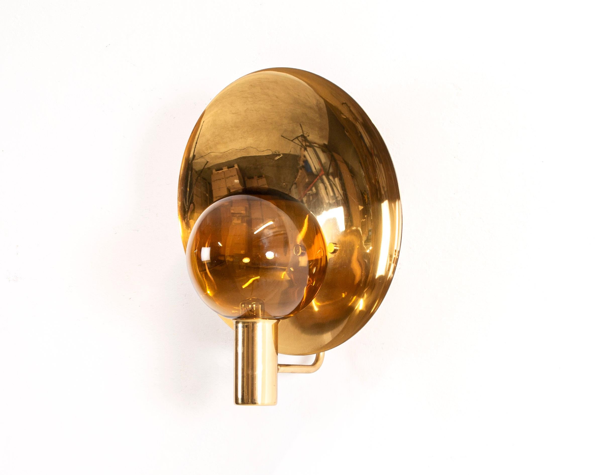 Mid-Century Modern Lampe murale modèle V-180 de Hans-Agne Jakobsson, Suède, années 1960 en vente