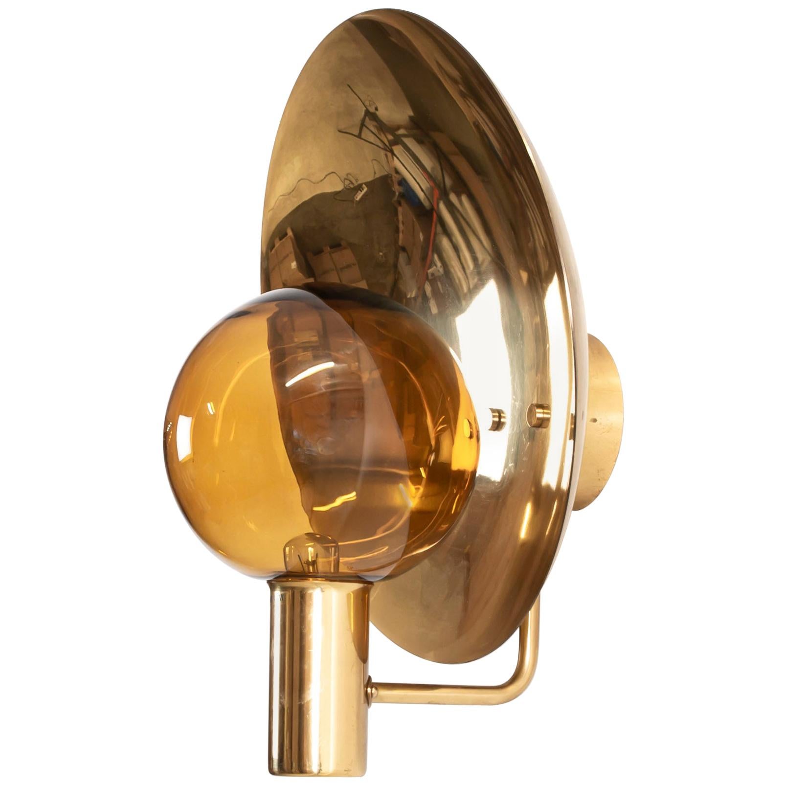 Wall Lamp Model V-180 by Hans-Agne Jakobsson, Sweden, 1960s