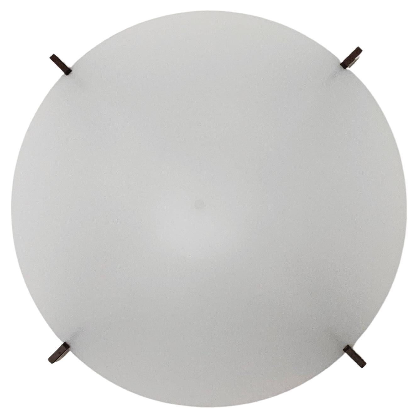 Wall Lamp or Flush Light by Uno and Östen Kristiansson for Luxus