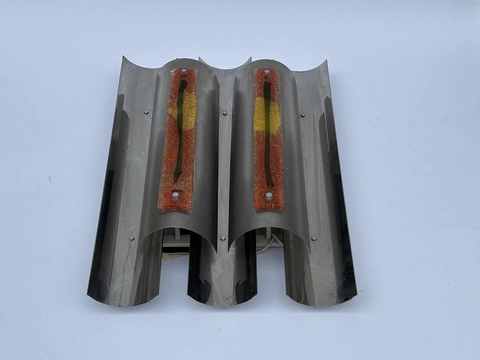 Lámpara de pared Modelo Quasar de Angelo Brotto para Esperia finales del siglo XX en venta