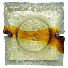 Lampada da parete "Quilt" Design Toni Zuccheri per Venini, anni '60