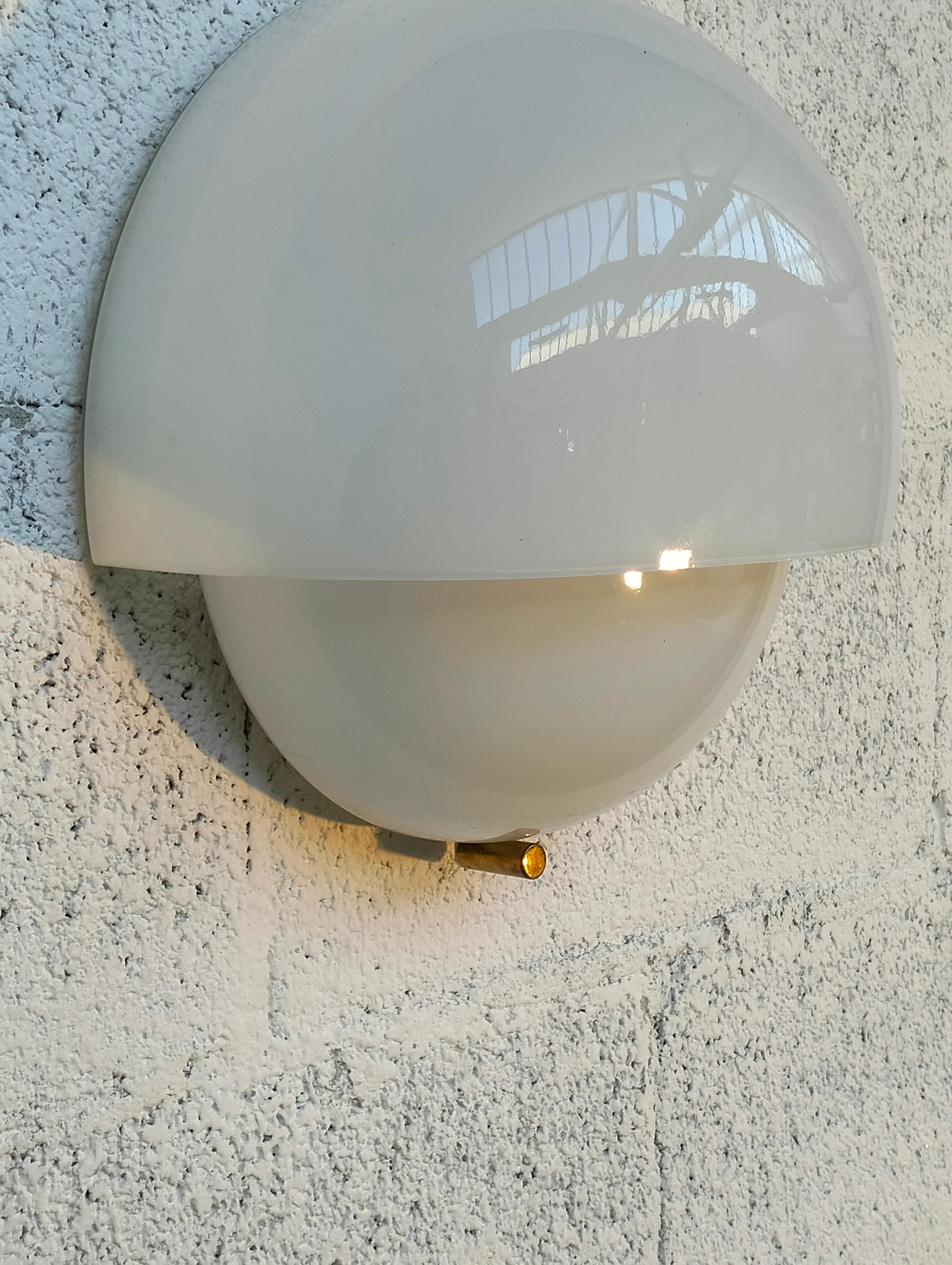 Wall Lamp, Sconce “Grande Mania” by Vico Magistretti for Artemide 1960s, 1970s In Good Condition In Padova, IT
