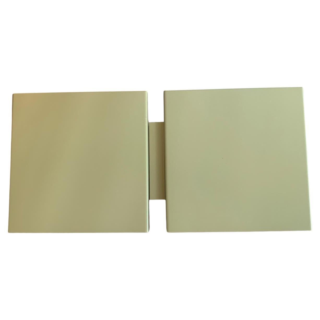 Wall lamp Square 2G Gold Mat