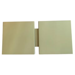 Wall lamp Square 2G Gold Mat