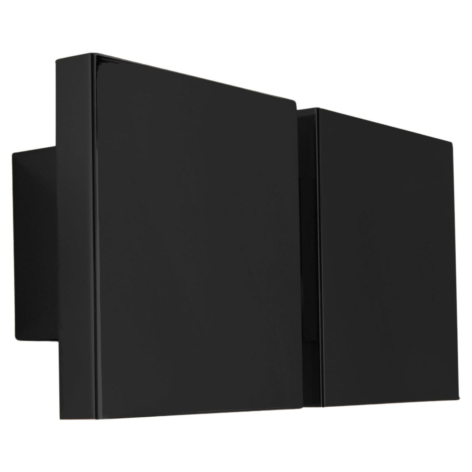 Aplique Cuadrado 2P Negro