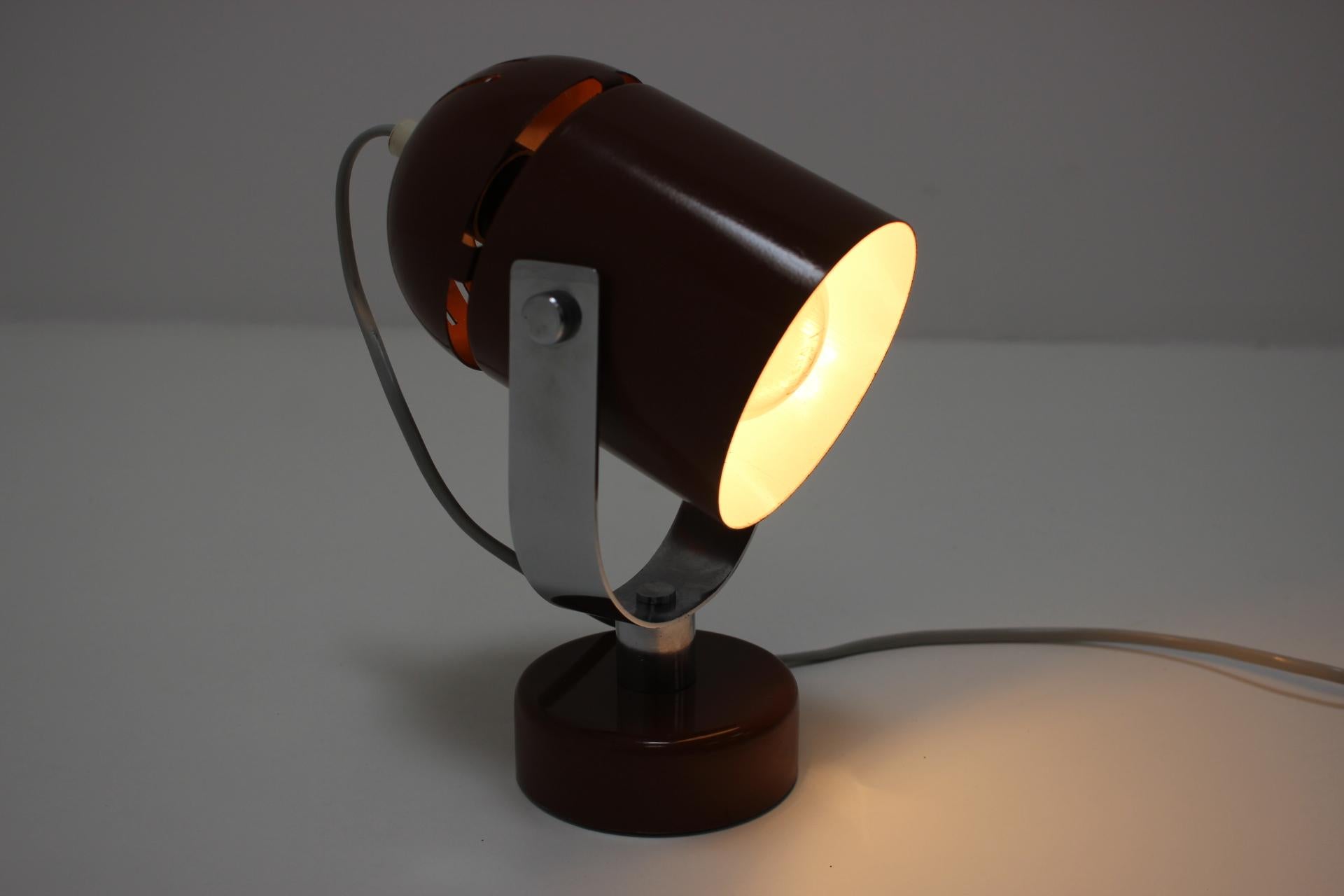 Wall Lamp Stanislav Indra for Combi Lux, 1970s In Good Condition For Sale In Praha, CZ