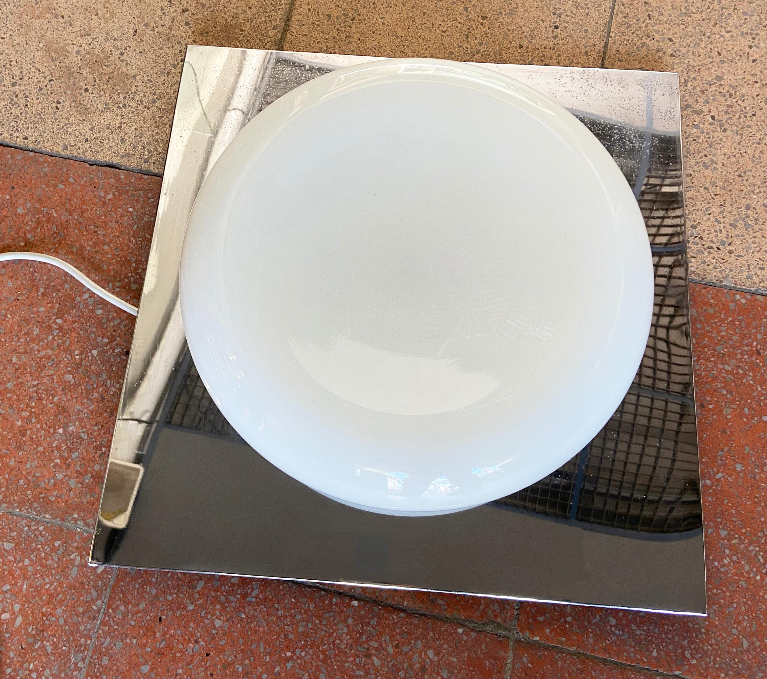 Lámpara de pared/ Suspensión, Carlo Nason, 1975 Acero en venta