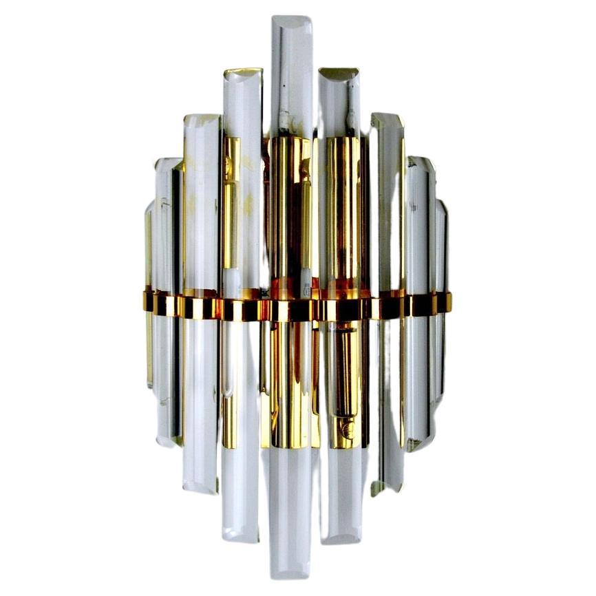 Wall Lamp Venini Murano Glass Italy 1970