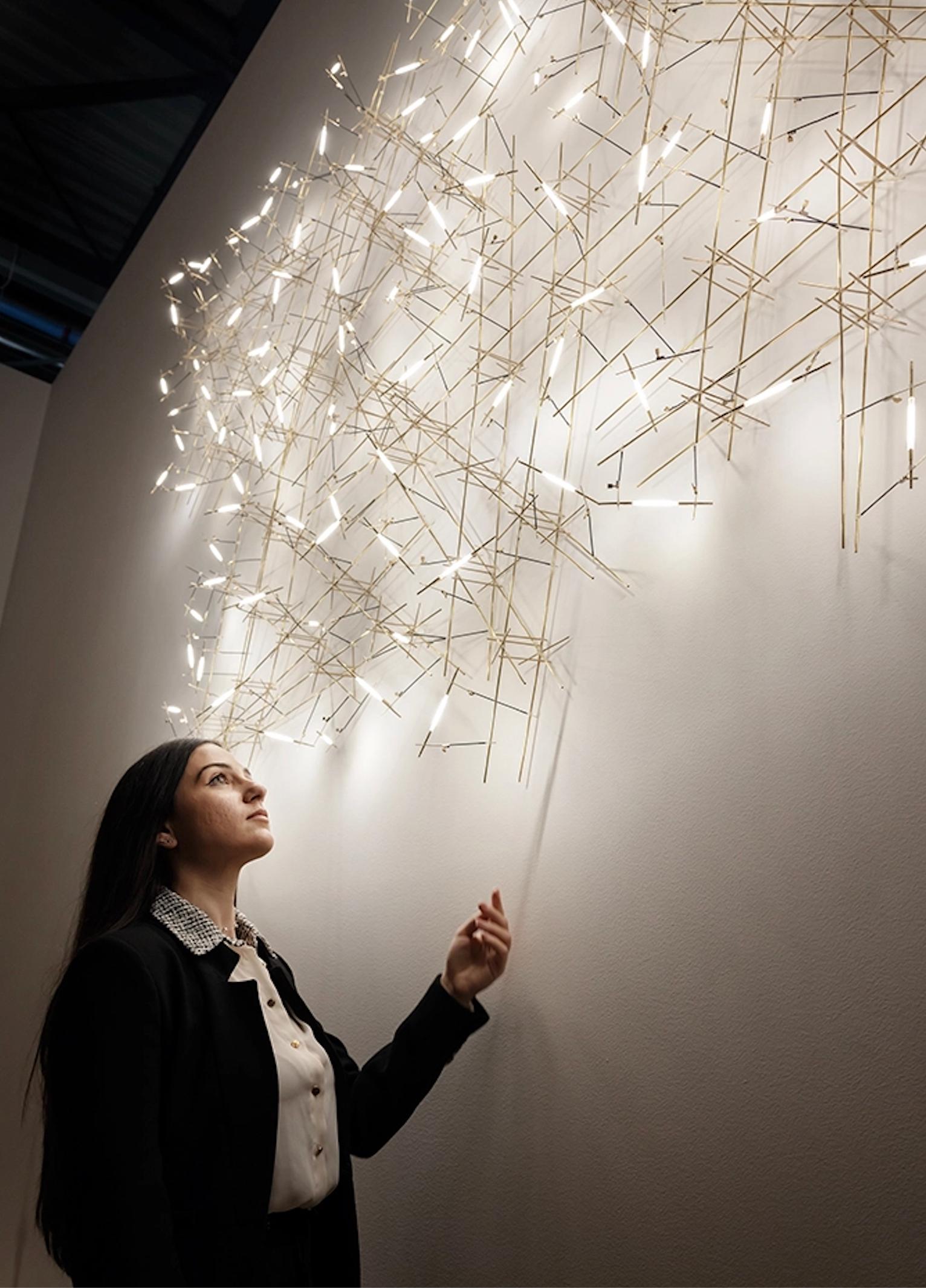 Lampada da parete con driver a spina LED Catellani & Smith Pòta! Ø 85 cm - 33,5 in In condizioni Nuovo in vendita a Alcamo, IT