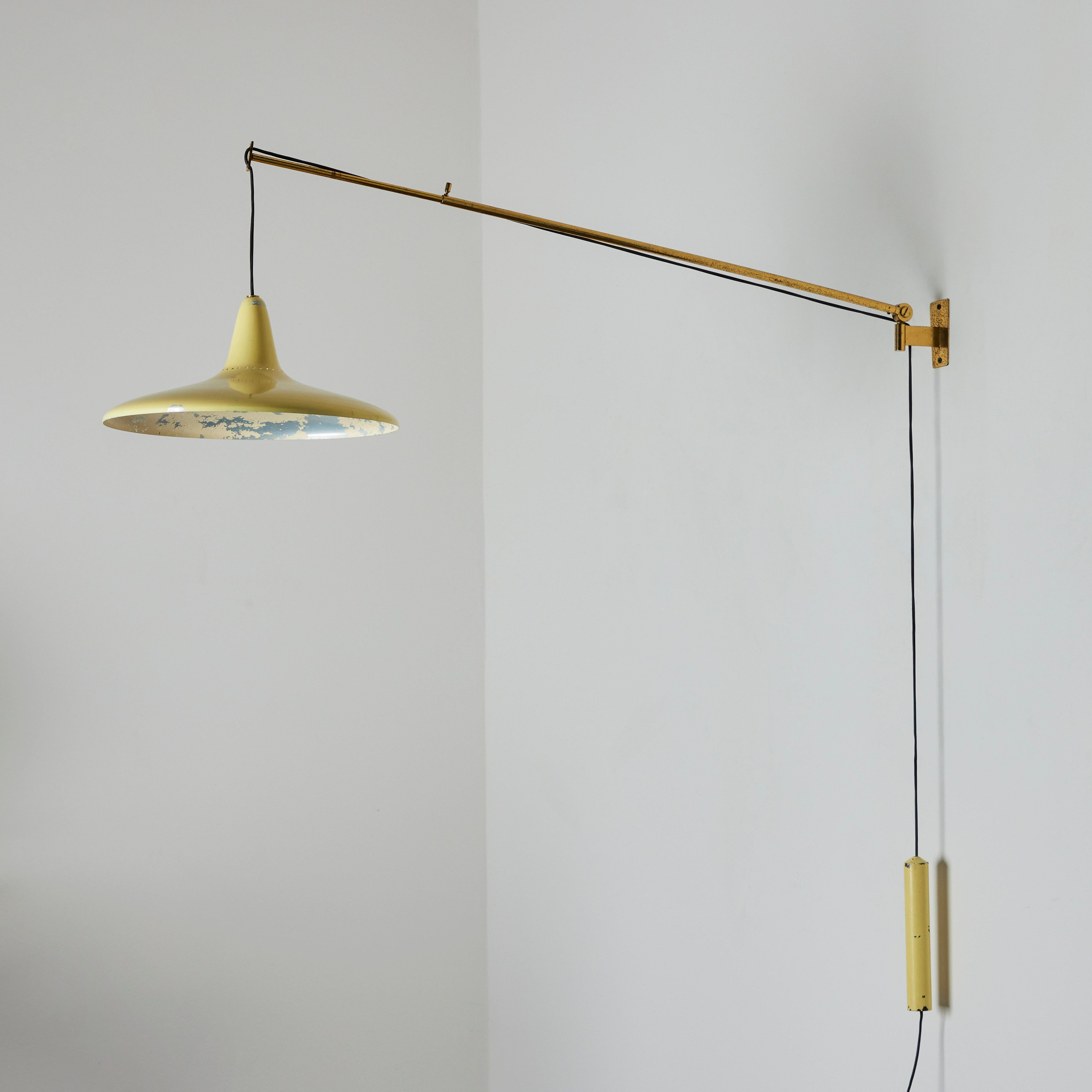 Wall Lamp with Pulley by Stilnovo For Sale 4