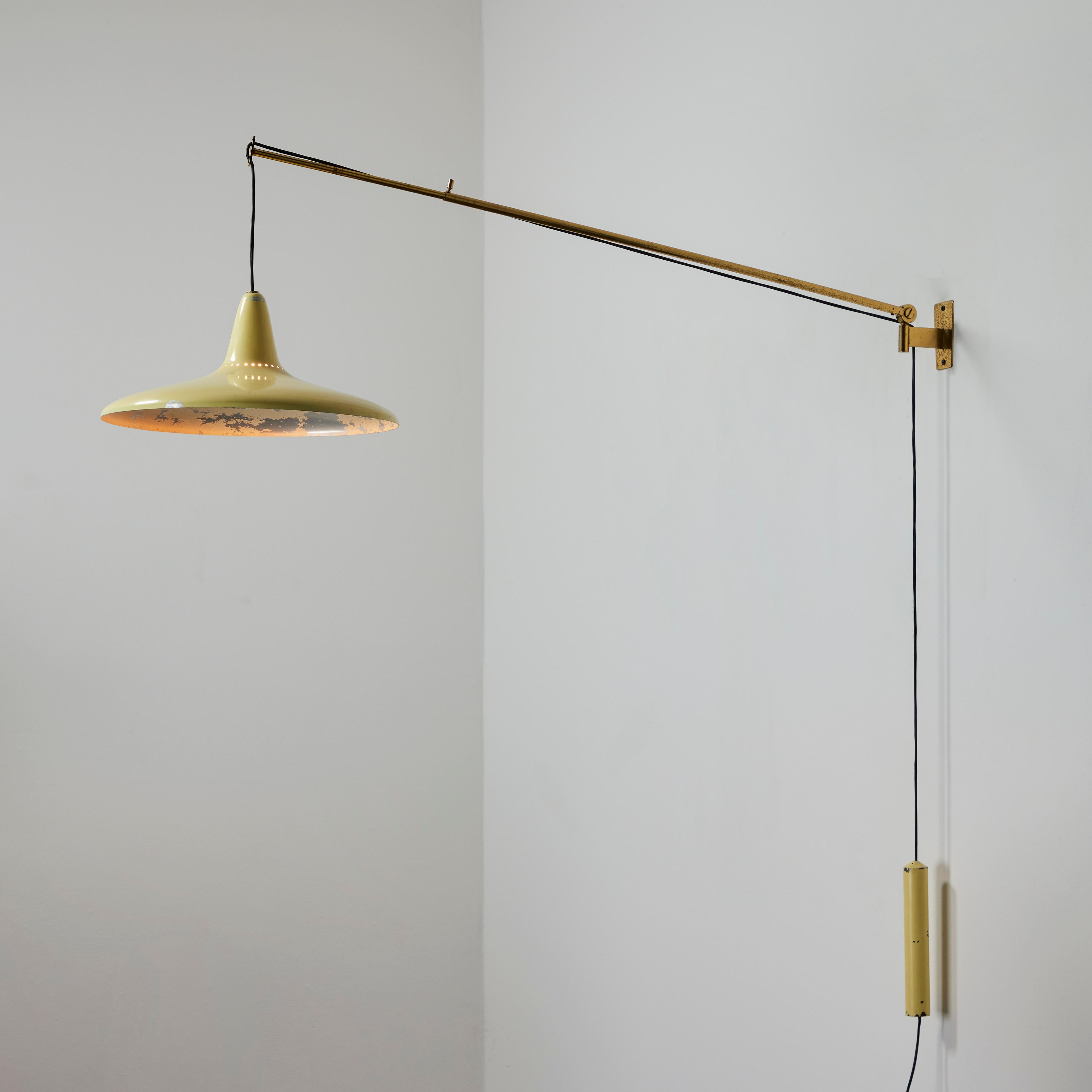 Wall Lamp with Pulley by Stilnovo For Sale 5
