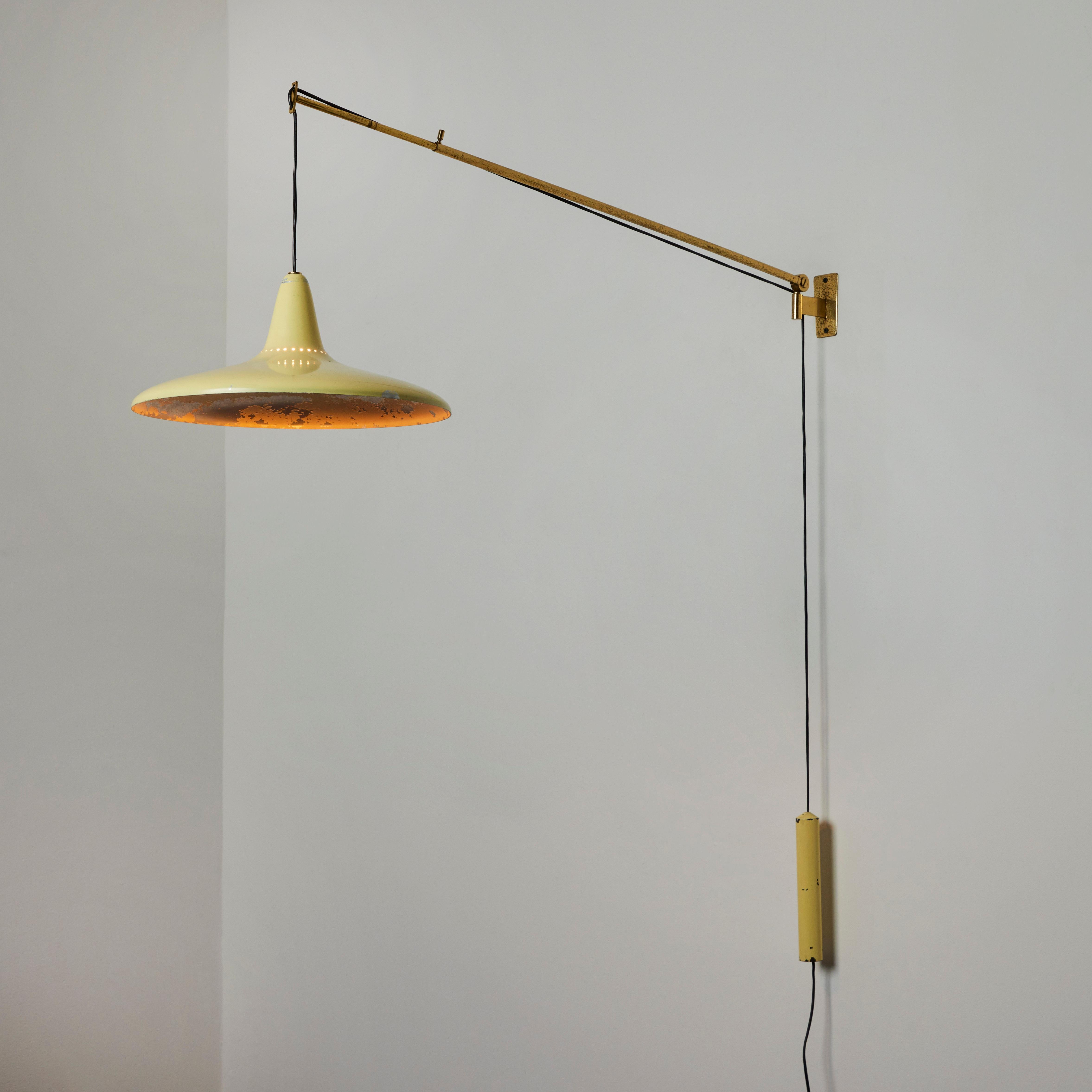 Wall Lamp with Pulley by Stilnovo For Sale 6
