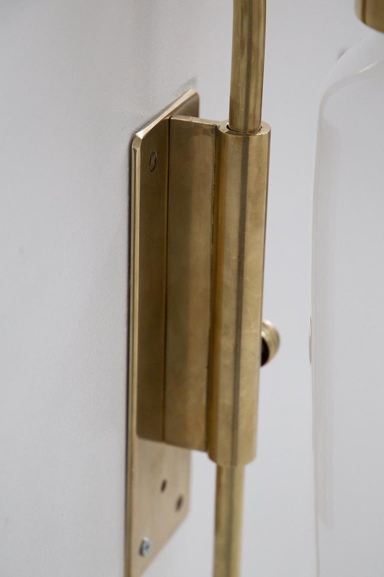 Brass Wall Lamps Azucena by Luigi Caccia Dominioni