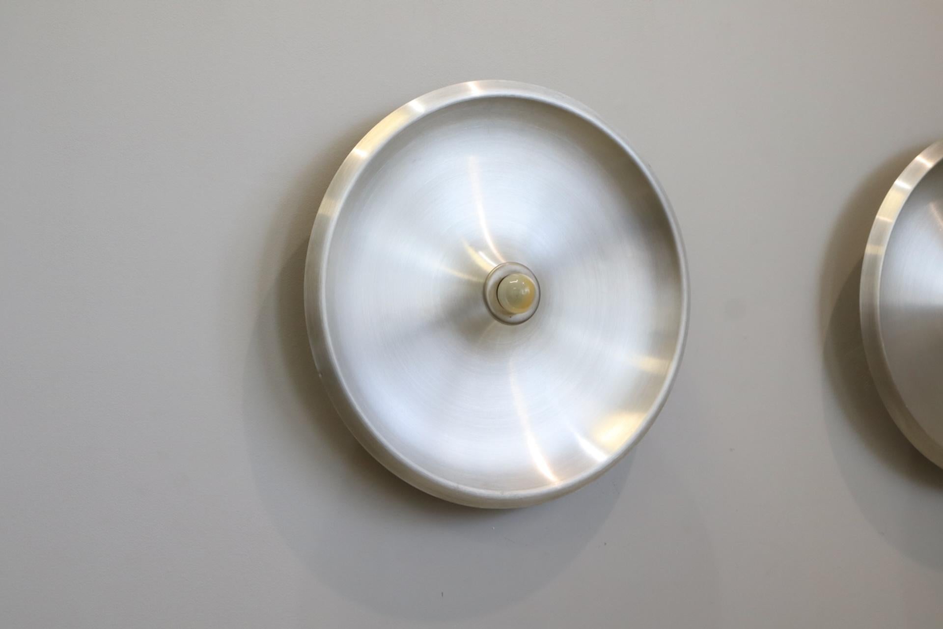 Wall Lamps by Gino Sarfatti Italian Model 262 In Excellent Condition For Sale In Rovereta, Repubblica di San Marino