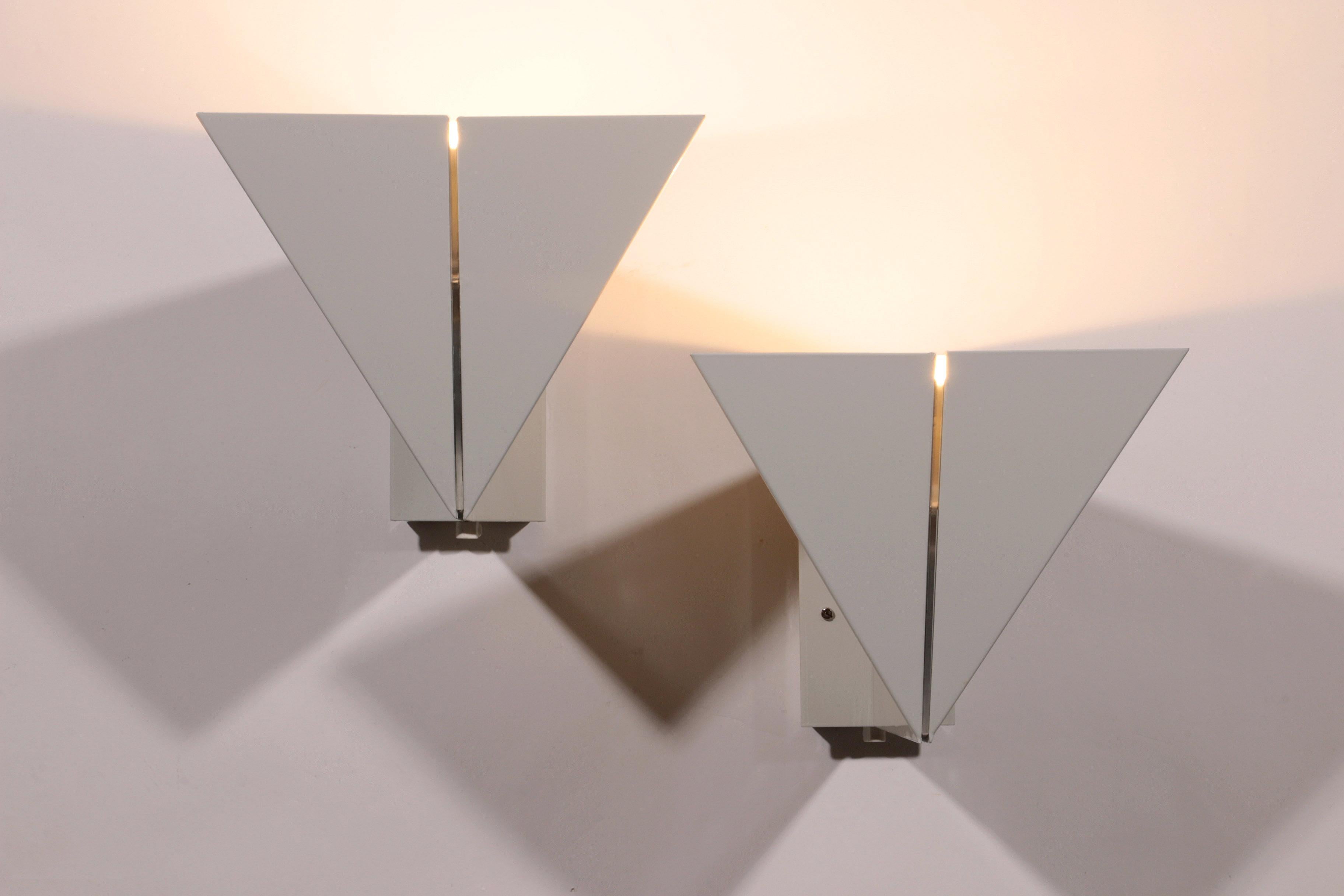 Mid-Century Modern Lampes murales de Mart van Schijndel modèle Shofloat 1970 en vente
