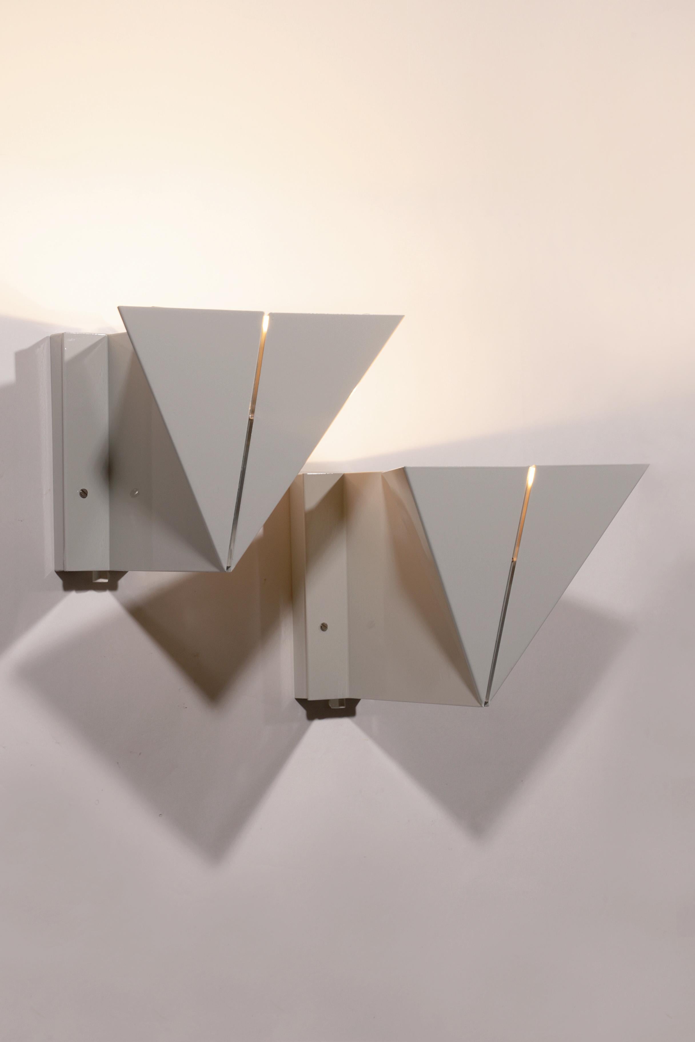Néerlandais Lampes murales de Mart van Schijndel modèle Shofloat 1970 en vente