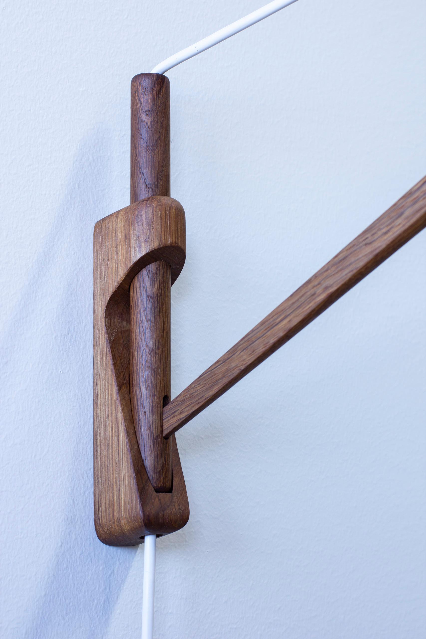 Wall lamps by O. Bank Larsen & Kjeld Iversen for Louis Poulsen, Denmark, 1950s In Good Condition For Sale In Hägersten, SE