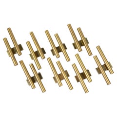 Wall lamps in brass designed by Gio Ponti for Candle circa 1960