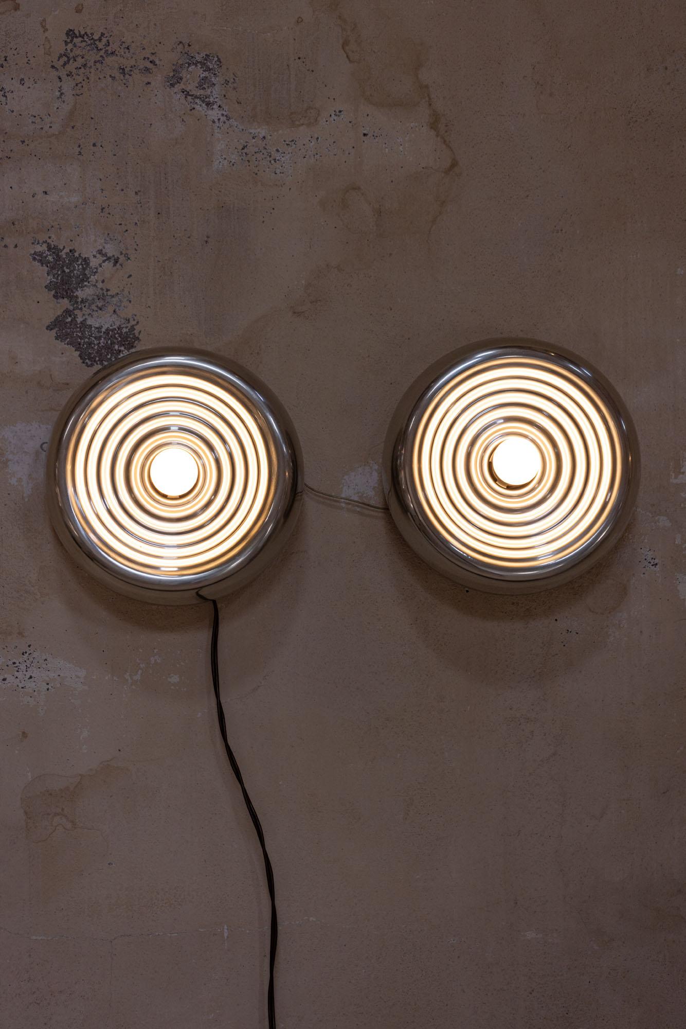 Wall lamps mod. Splugen Brau by Achille & Piergiacomo Castiglioni for Flos 3