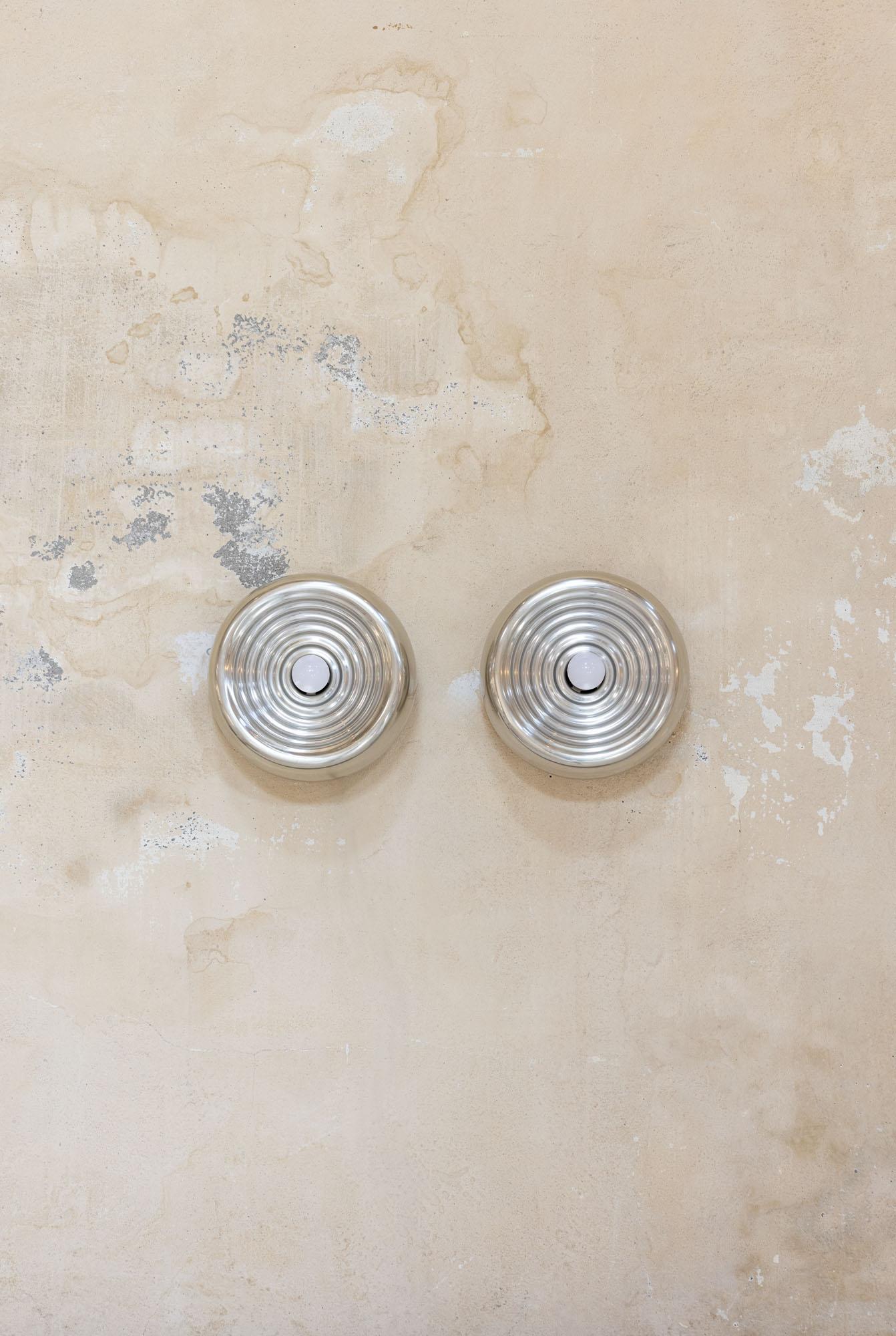 Mid-Century Modern Wall lamps mod. Splugen Brau by Achille & Piergiacomo Castiglioni for Flos