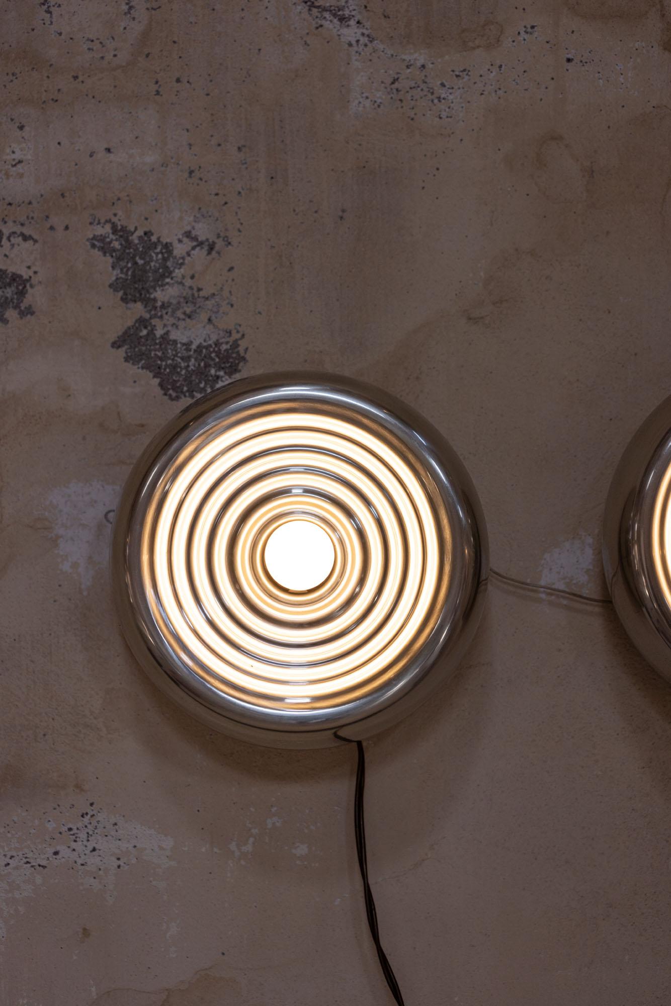 Wall lamps mod. Splugen Brau by Achille & Piergiacomo Castiglioni for Flos 2