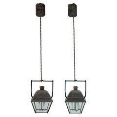 Wall Lantern and Iron Bracket