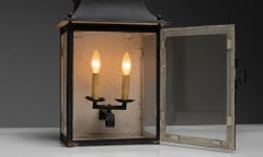 Wall Lanterns, France circa 1890