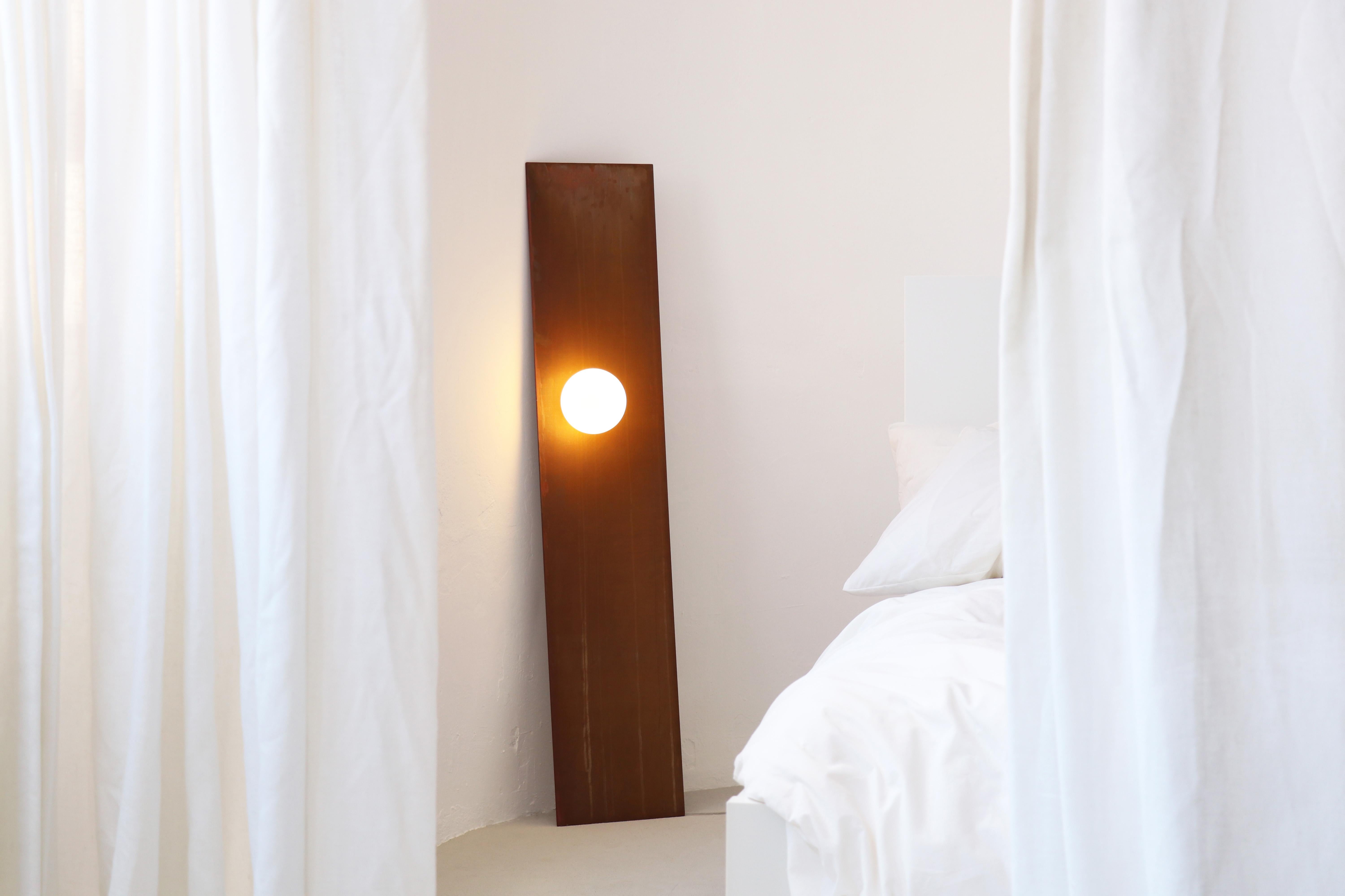 Contemporary Wall Leaning Light by Batten and Kamp For Sale