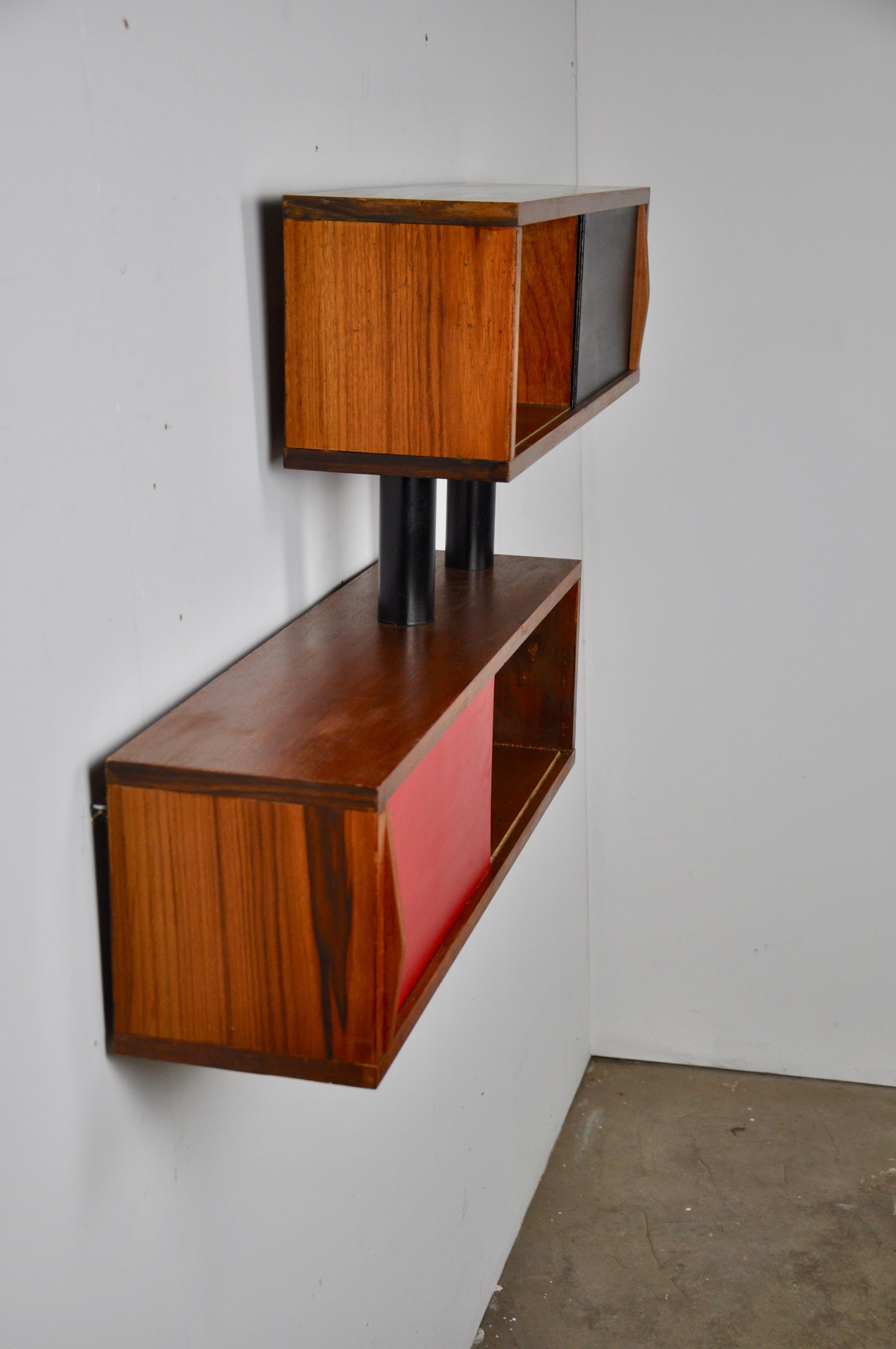Mid-Century Modern Wall Libraries, 1970s