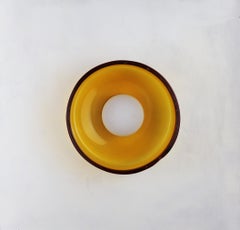 Hand-Blown Glass Wall Light by Naama Hofman, Modern Design 9.84 In