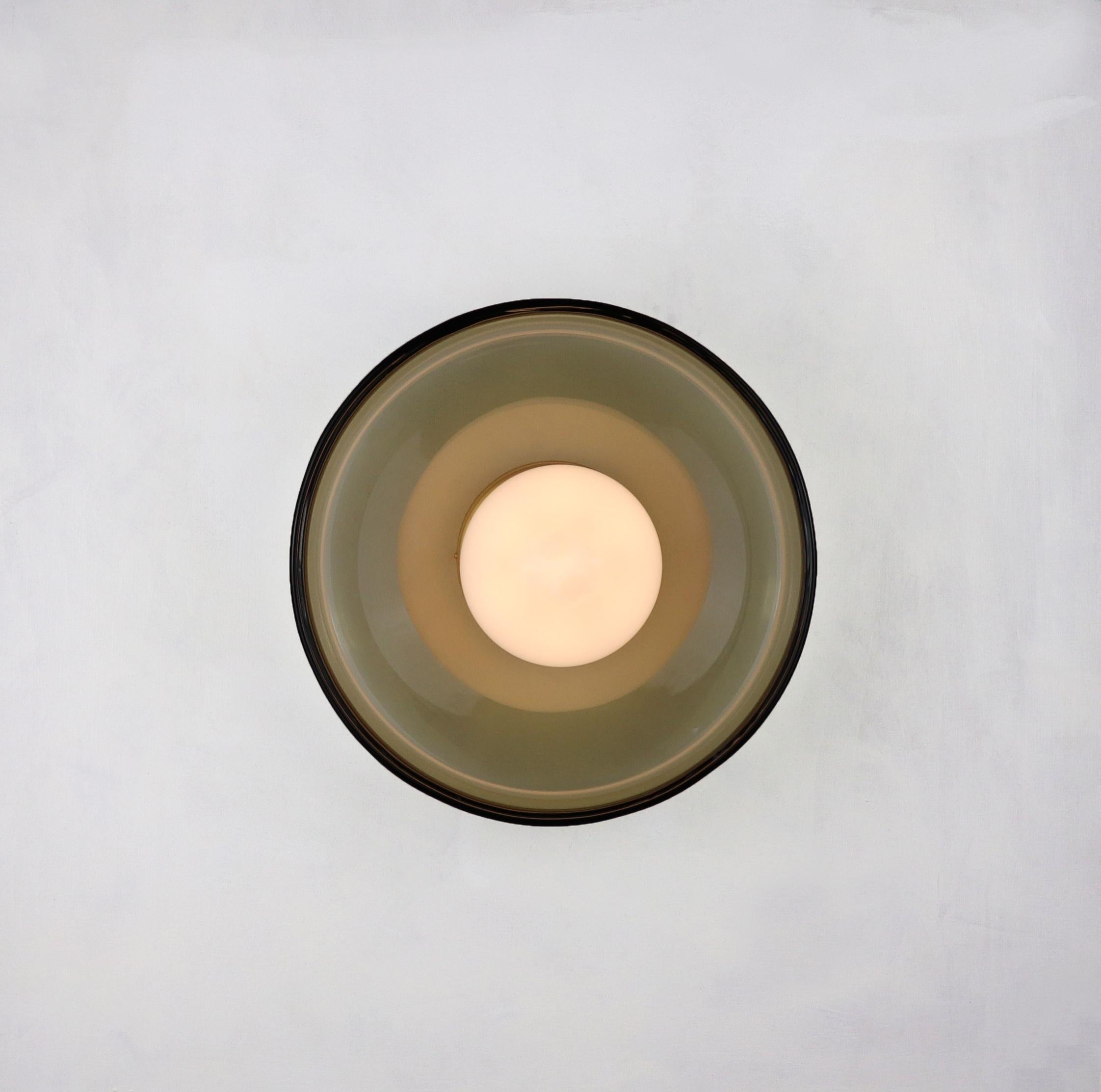 Wall light 030.2 in olive green Alemán en venta