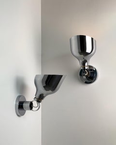 Set of 2 wall lights AM/AS by F.Albini, F.Helg & A.Piva for Sirrah, Italy, 1960s