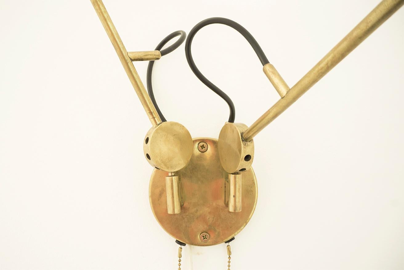 Wall Light by Angelo Lelli, circa 1950 In Good Condition For Sale In Berlin, DE