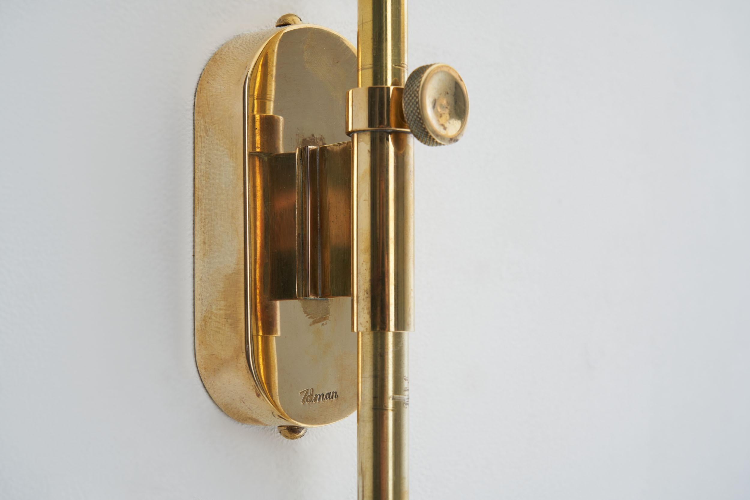 Wall Light by Gunnel Nyman for Idman Oy, Finland, 1940s 6