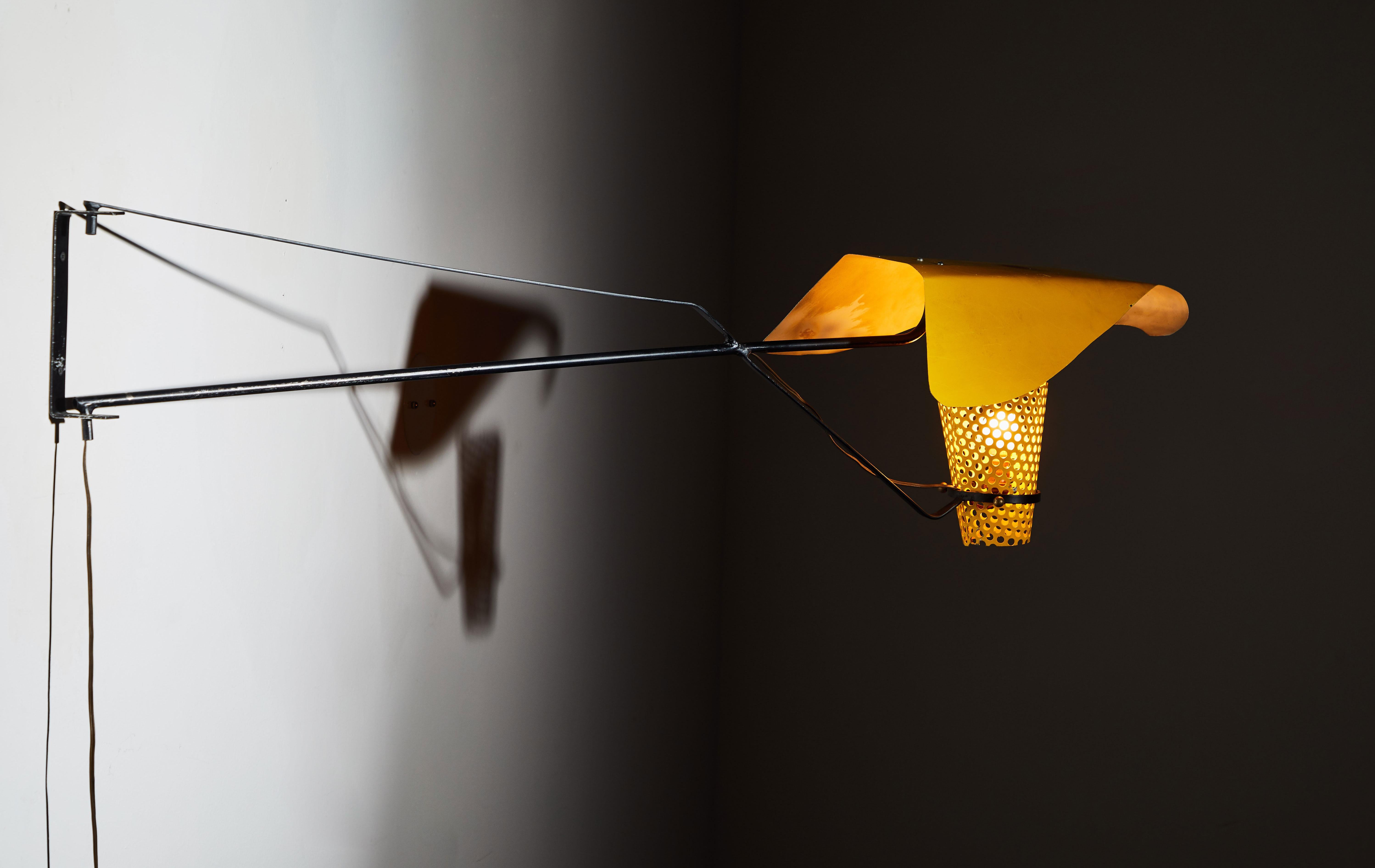 Mid-Century Modern Wall Light By Jacques Biny