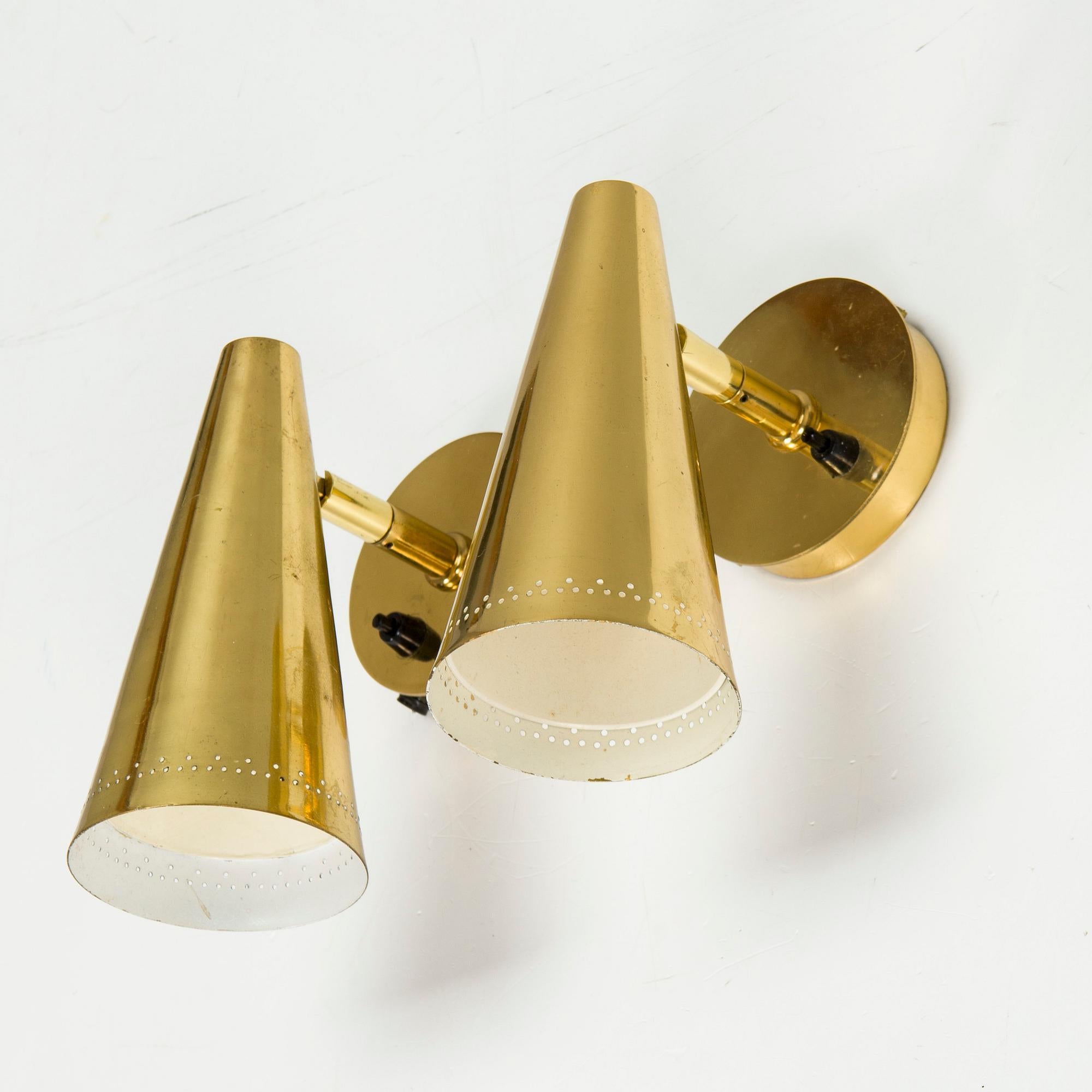 Wall light by KT Valaistus Kone Tukku Oy Finland  1960 5