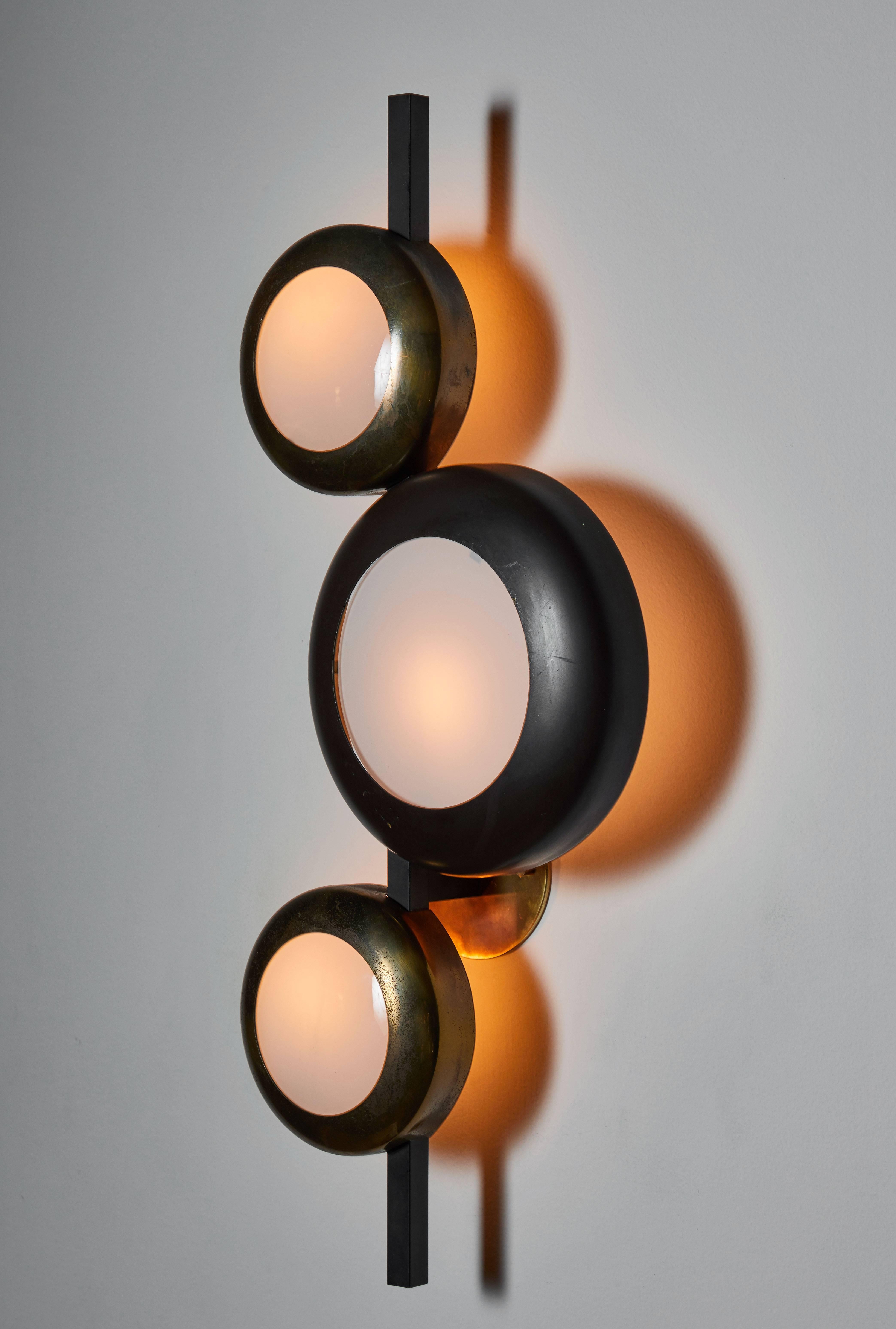 Wall Light by Oscar Torlasco for Lumi In Good Condition In Los Angeles, CA