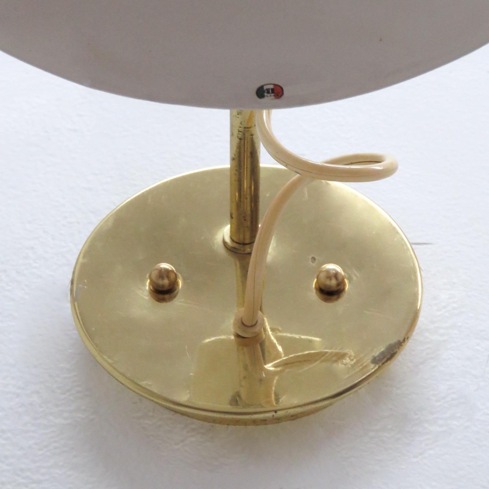 Brass Wall Light by Vittoriano Viganò for Arteluce, 1950